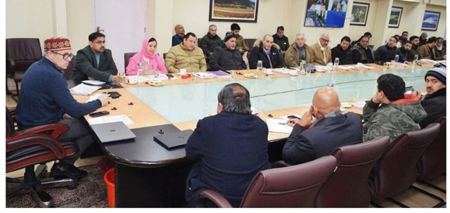 CM Omar Abdullah holds  pre-Budget consultation with wide range of stakeholders 