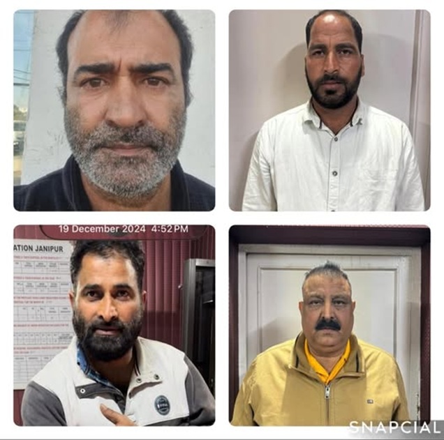 Jammu Police files chargesheet in Rs 3 cr fraud case involving 6 accused including Sub-Inspector