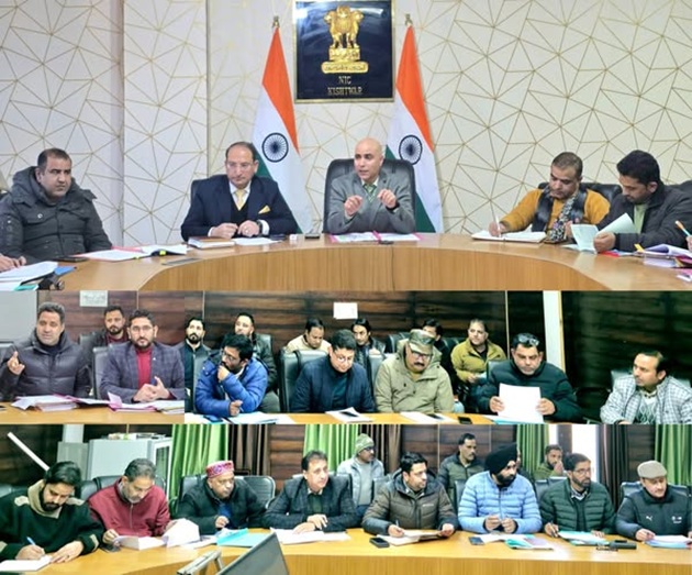 DC Kishtwar emphasizes for regular monitoring and reviewing of court cases to ensure accountability/effective disposal