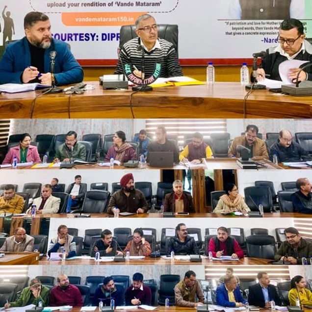 DC Kathua chairs a review meeting to assess the progress of Education sector works: Issue directions