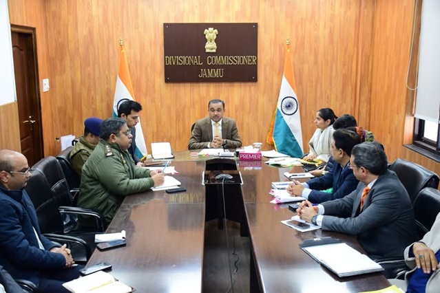 'Div Com Jammu chairs meeting on Maha Shivratri Mela'