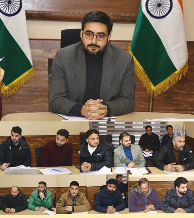 DC Srinagar Labroo stresses the importance of adopting effective/efficient mechanisms to enhance overall performance of Revenue Department