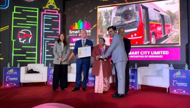 Srinagar Smart City bags ‘Best Smart Urban Mobility Award'