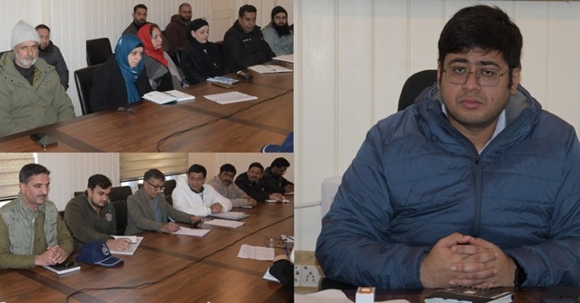 DC Ganderbal directs time-bound disposal of NOCs: Urges expedited completion of BharatNet works