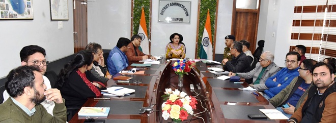 DC Udhampur calls for intensified action to seize illicit substances & safeguard youth from menace of drug addiction