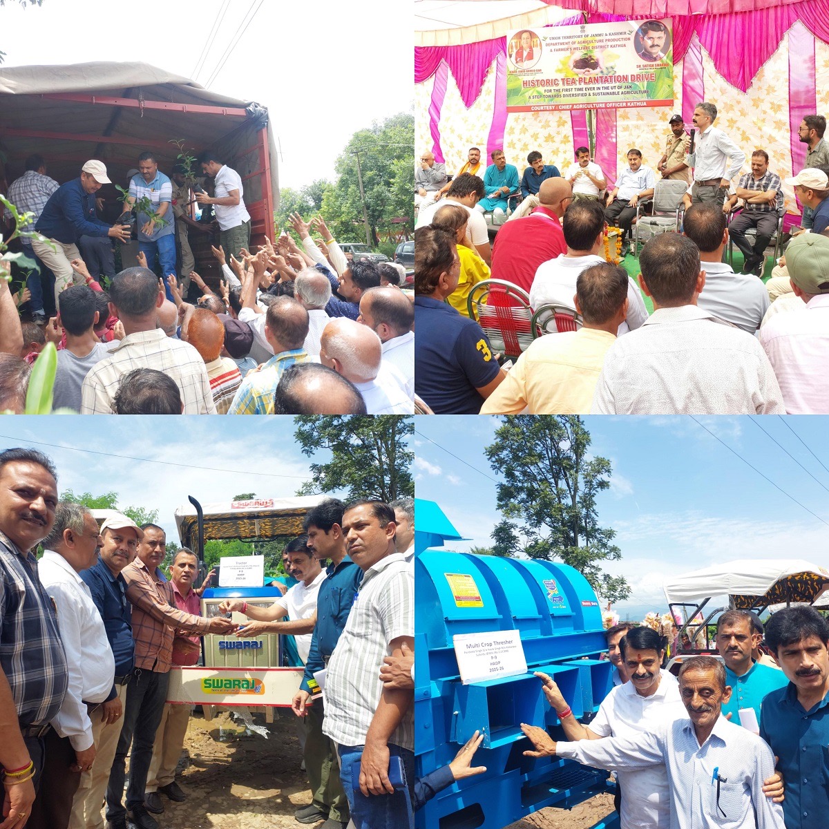 Tea plantation drive launched in Billawar