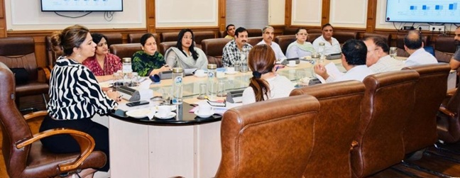 Yasha Mudgal directs Officers for 100 % utilisation of funds 
