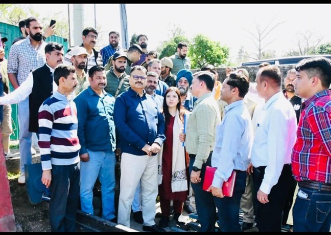'Javed Ahmed Rana inaugurates release of water supply into the main Ranbir Canal '