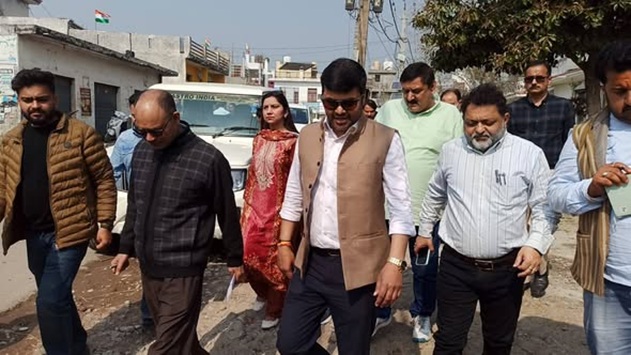 'Devansh issues on the spot directions to resolve public grievances '