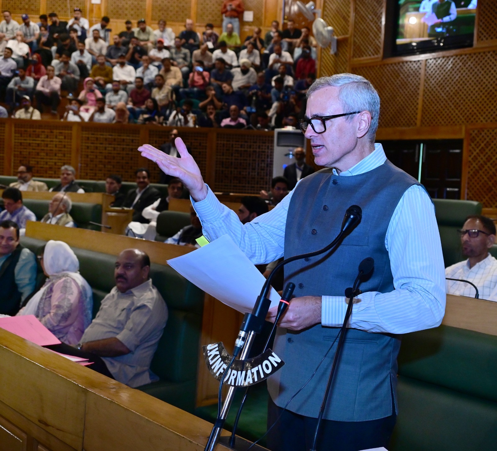 'CM Omar Abdullah  says statehood belongs to entire Jammu and Kashmir'