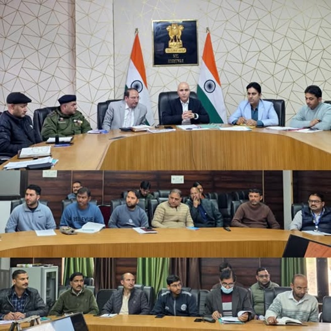 DC Kishtwar directs to ensure timely completion of pending sites to meet telecom connectivity in all uncovered areas