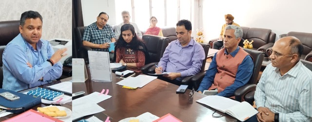 Dr Piyush Singla reviews MeghRaj Cloud Services rollout in J&K