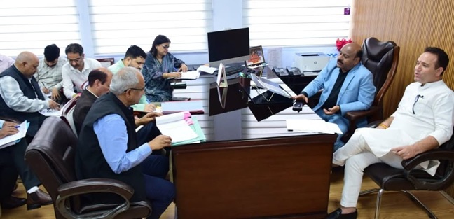 Dy CM J&K  Surinder , LoP J&K Sunil discuss issues of Padder Nagseni 