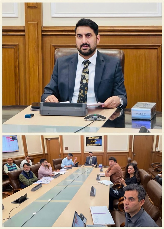 422 lakh person-days generated under MGNREGA; Secretary RDD reviews progress, sets deadlines 