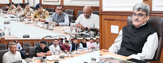 CS finalises arrangements for Jammu's first International Marathon: Proposes permanent panel to institutionalize marathon events