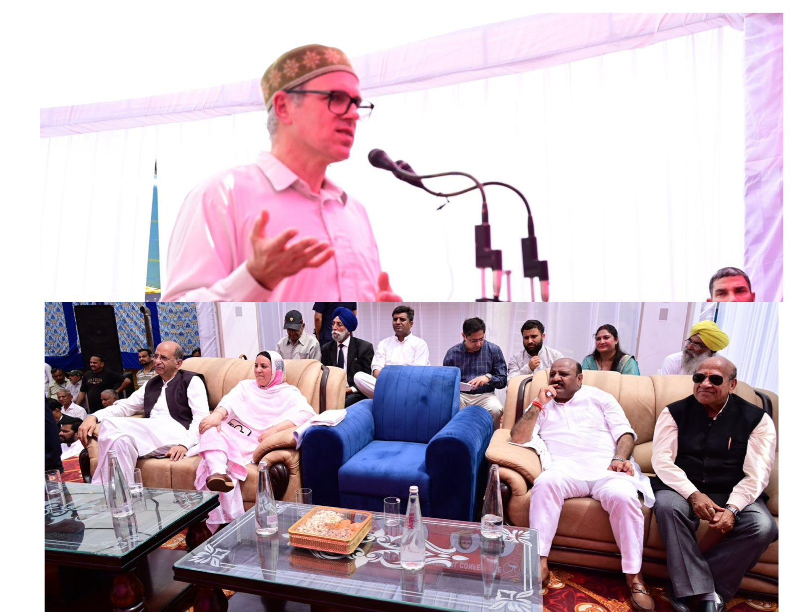 'CM Omar Abdullah addresses massive Public gathering in Nowshera'