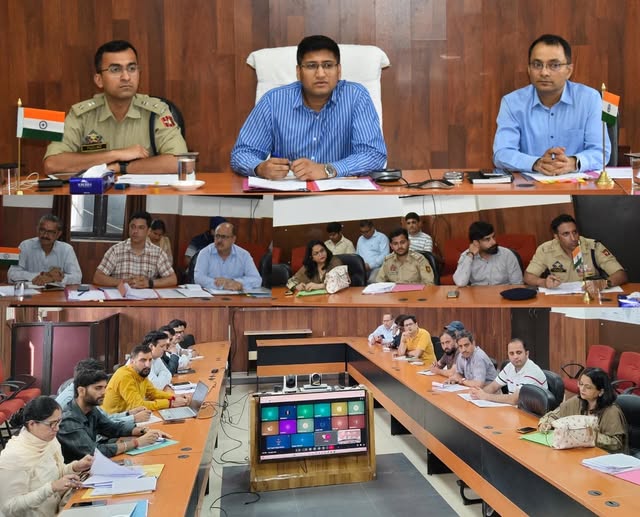 DC Reasi calls for intensified anti-drug campaign & directs to take stringent action against offenders.
