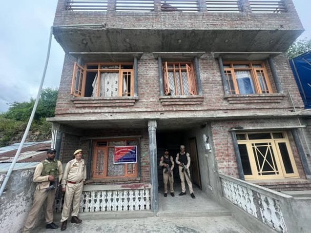 'Srinagar Police attaches property worth approximately ₹1.20 crore belonging to a notorious drug peddler'