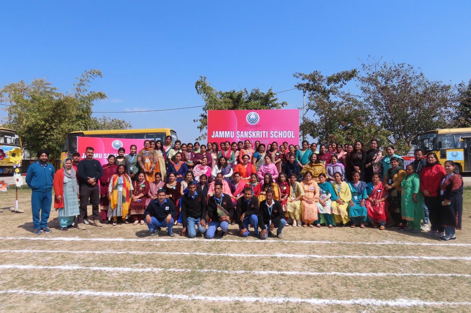 Jammu Sanskriti School Jammu Glorifies Womanhood by honouring women achievers including Sheetal Nanda , Sargun Shukla