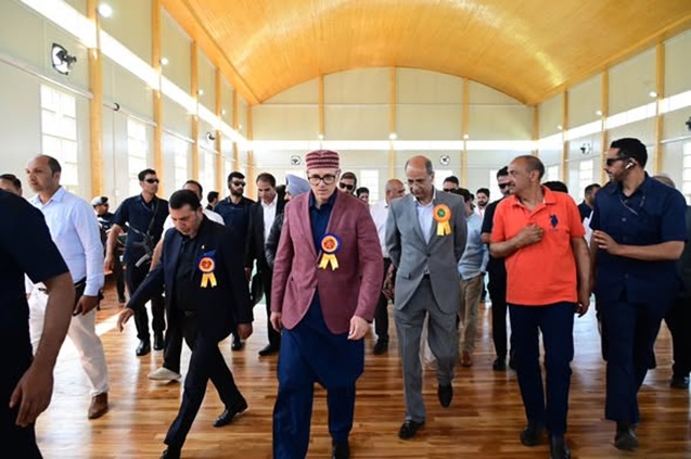 CM Omar Abdullah inaugurates Multi-Purpose Sports Complex, developed at a cost of ₹2.75 crore