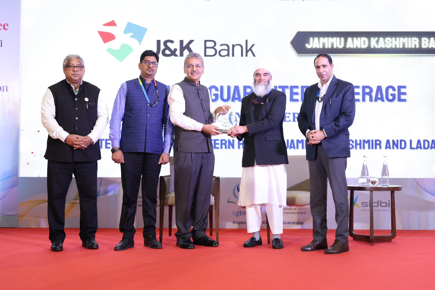 J&K Bank receives CGTMSE award for top MSME lending performance