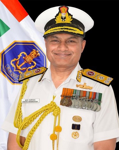'Vice Admiral Krishna Swaminathan appointed as New Navy Chief; Admiral Tripathi retires May 31'