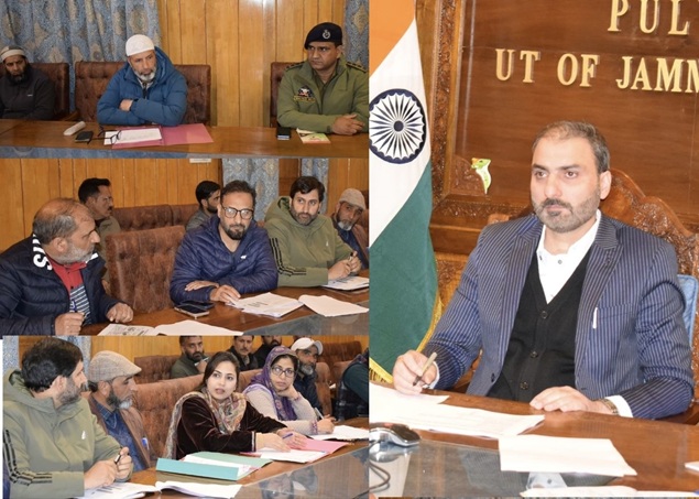 DC Pulwama chairs District Road Safety Committee Meeting