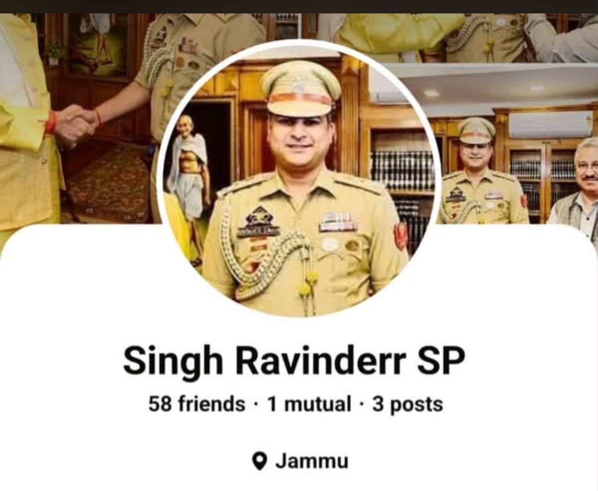 'SP Rural Jammu warns against   fake social-media profile'