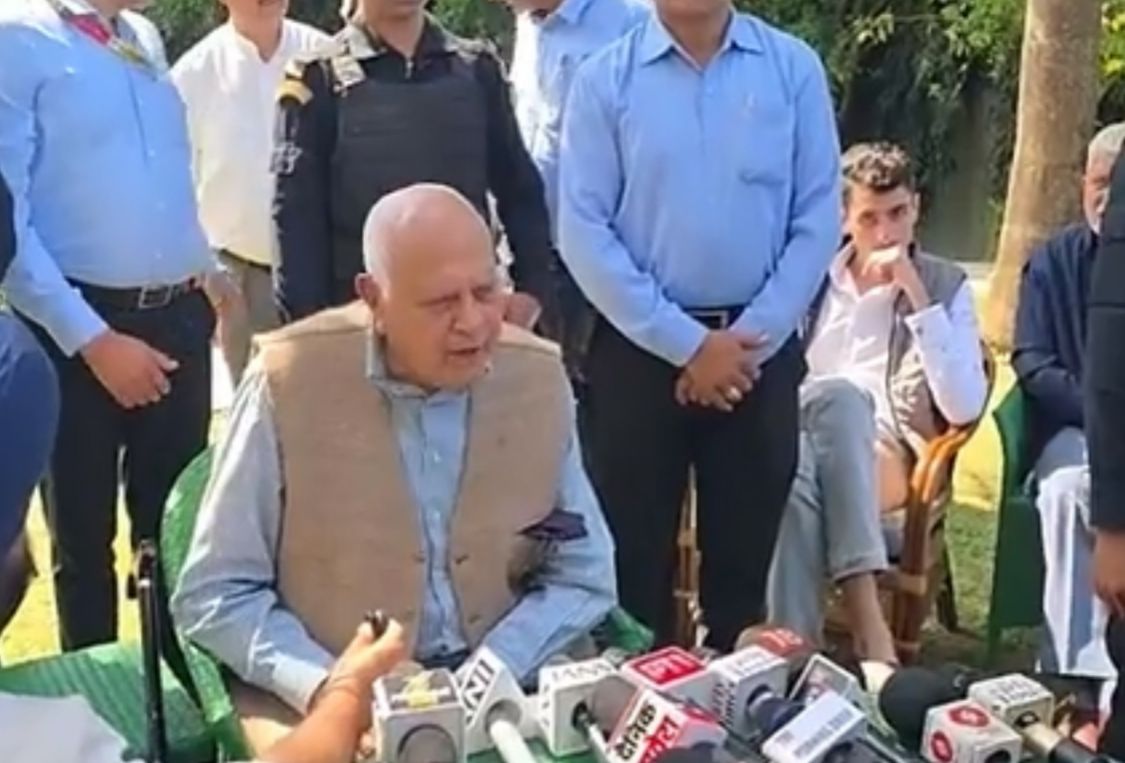 'God saved me: Dr Farooq Abdullah '