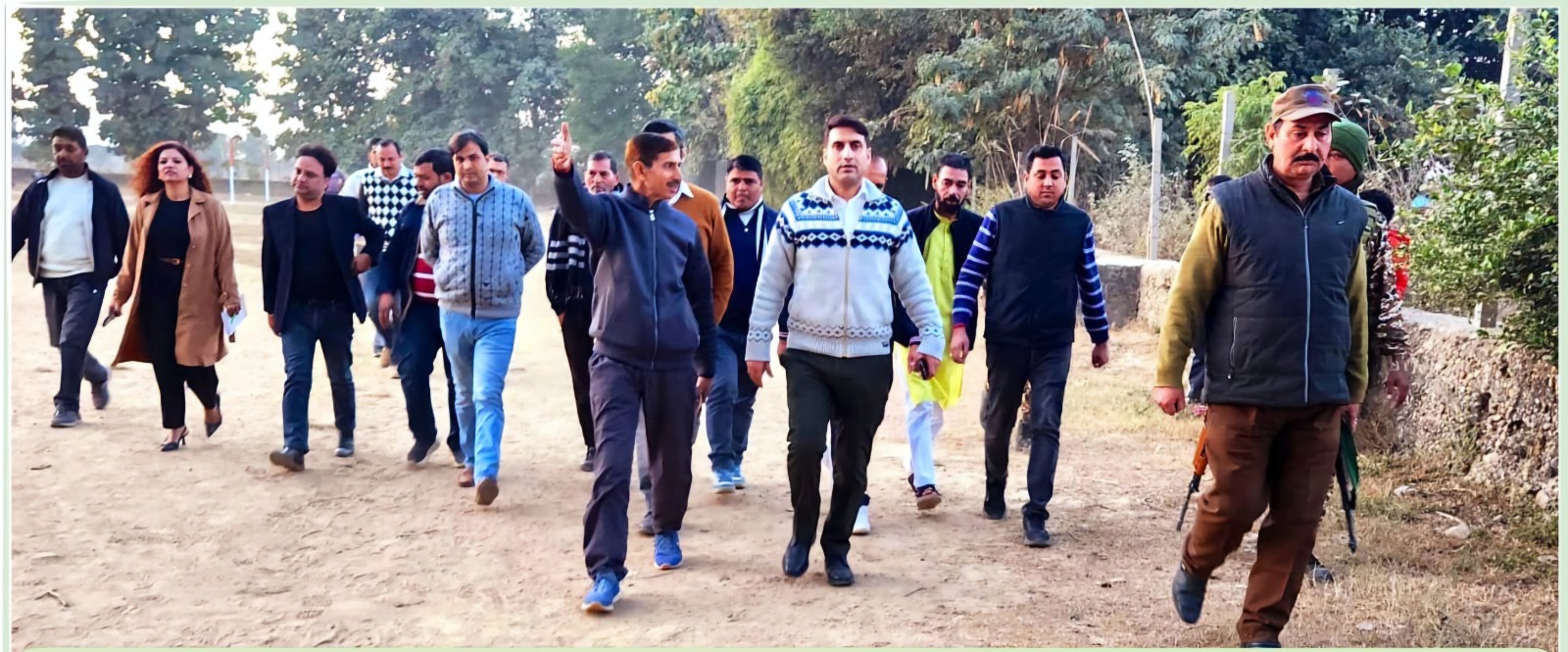 Secretary  RDD Aijaz Asad conducts surprise inspections in Jammu outskirts ; attaches 3 employees