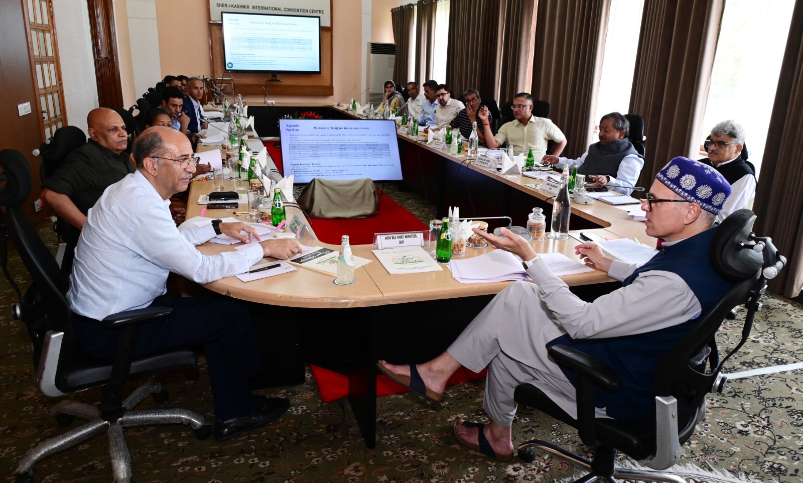 CM Omar Abdullah chairs 9th Governing Body meeting of Royal Springs Golf Course
