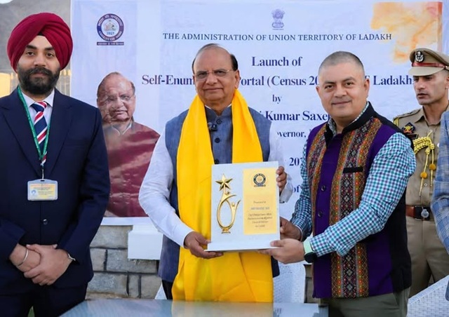 LG Ladakh launches Self‑Enumeration Portal for Census 2027 