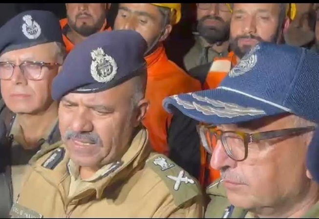 DGP announces commendation awards for police & Rescue Personnel for successful operation to evacuate tourists from Gulmarg Gondola