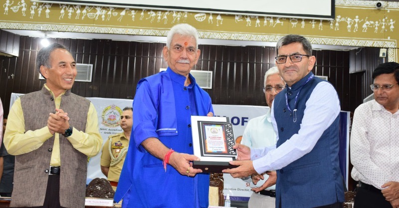 LG Manoj Sinha  addresses Foundation Day Ceremony of University of Jammu