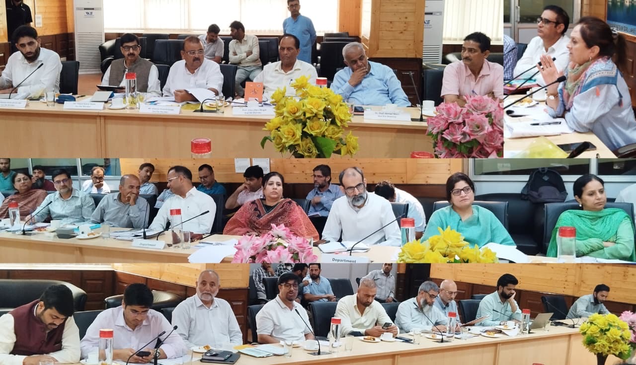 J&K: Committee on Estimates reviews functioning of RD&PR, H&UD Departments  