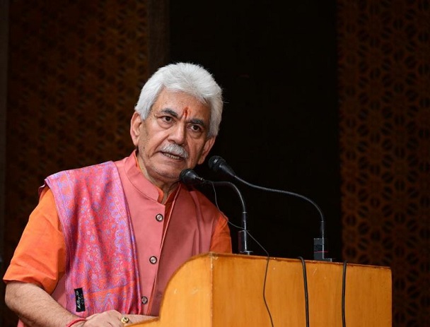 LG Manoj Sinha asks people to stop giving any shelter to terror supporters & leave rest to police