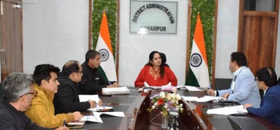 DC Udhampur discusses finalization of Export Promotion plan 