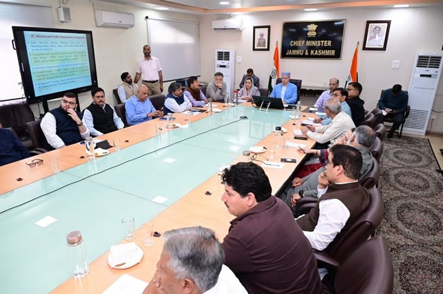 'CM Omar Abdullah chairs meeting over Muharram preprations across J&K'