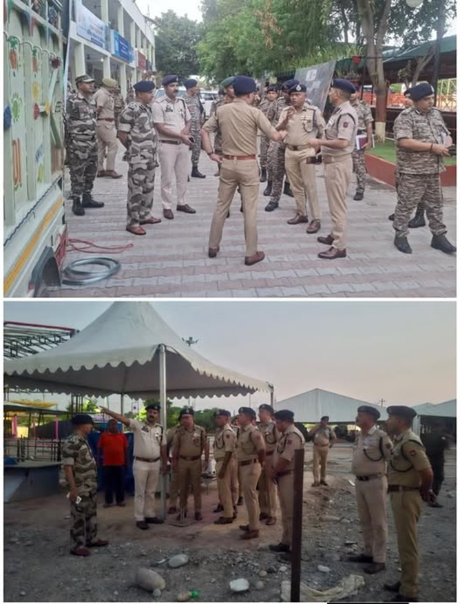 'Special DGP SJM Gillani reviews security arrangements for Amarnath yatra  in Jammu'