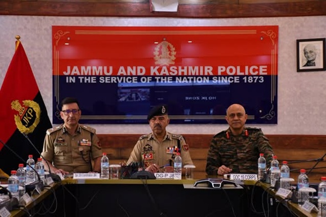 'DGP J&K chairs meeting on SANJY '