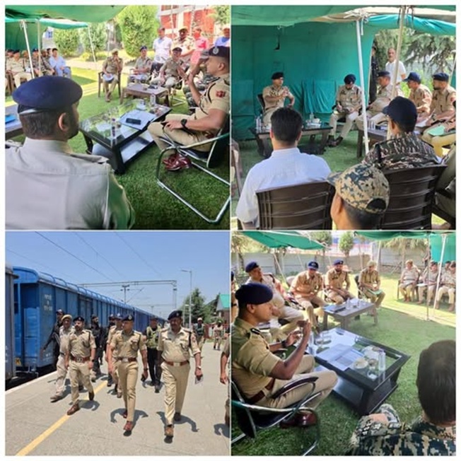 'SSP Anantnag directs for inter-agency coordination, robust access control, round-the-clock surveillance for safe SANJY'