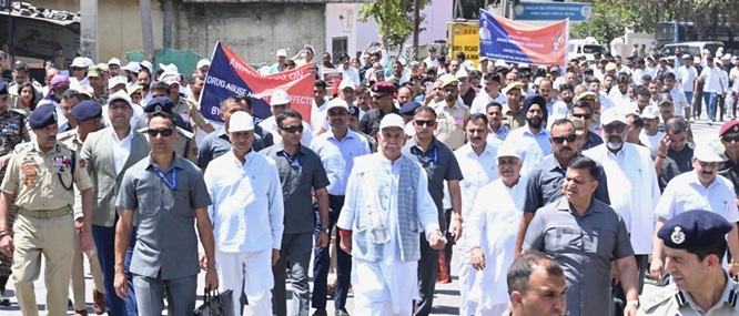 'In Jammu division, between 11–22 April, Narcotics worth nearly Rs 3 crore seized: LG J&K in Reasi'