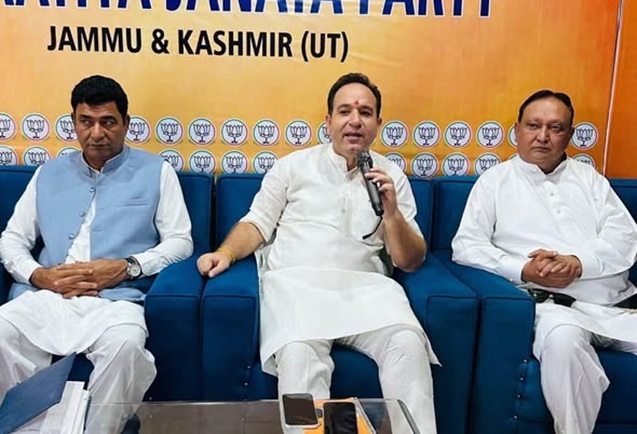 LoP Sunil Sharma announces agitation over Job outsourcing in J&K 