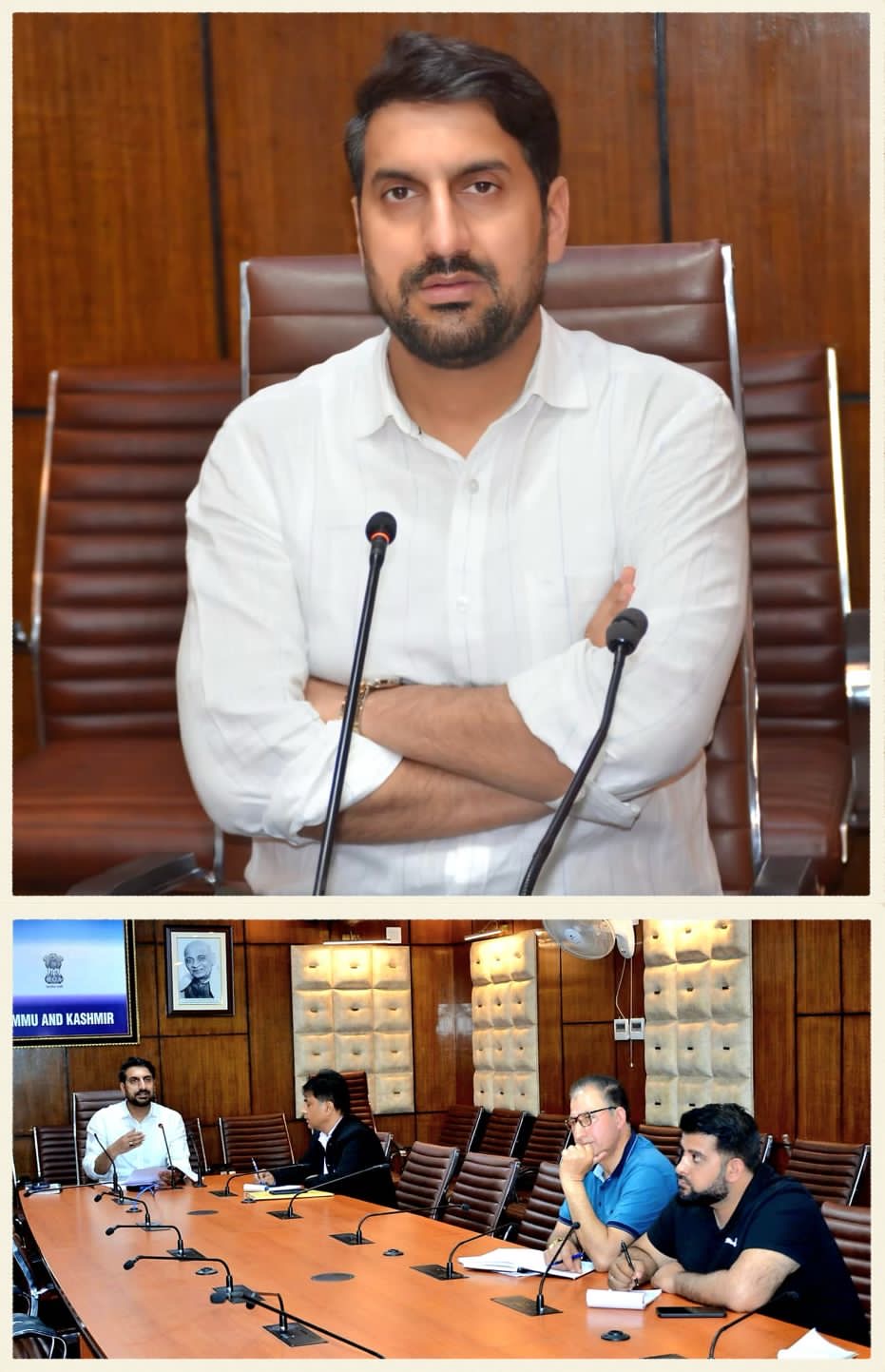Secretary RDD J&K reviews draft O&M, FSSM policies