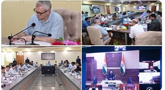 'CM Omar Abdullah chairs review meeting in Ganderbal'