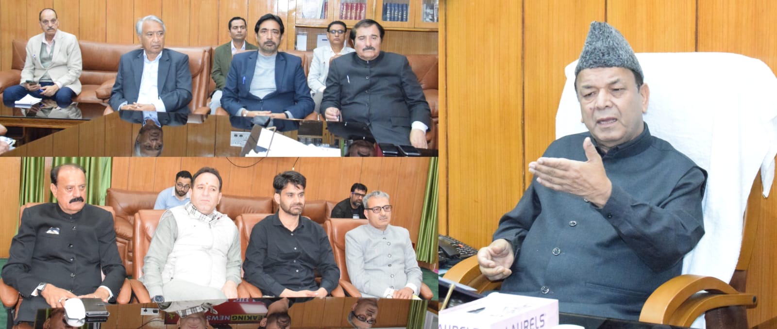 All Party Meet : Speaker LA commits impartial conduct