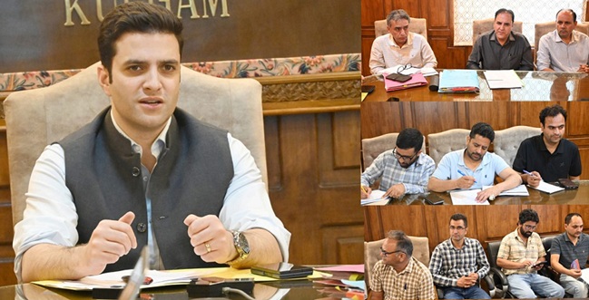 DC Kulgam takes review of Mission YUVA