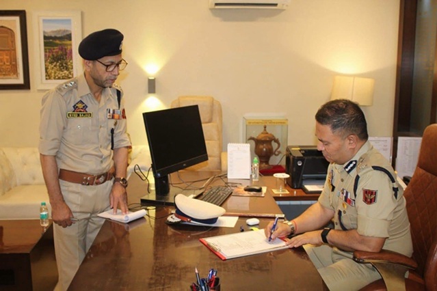 'Nitish Kumar assumes charge as ADGP Armed '