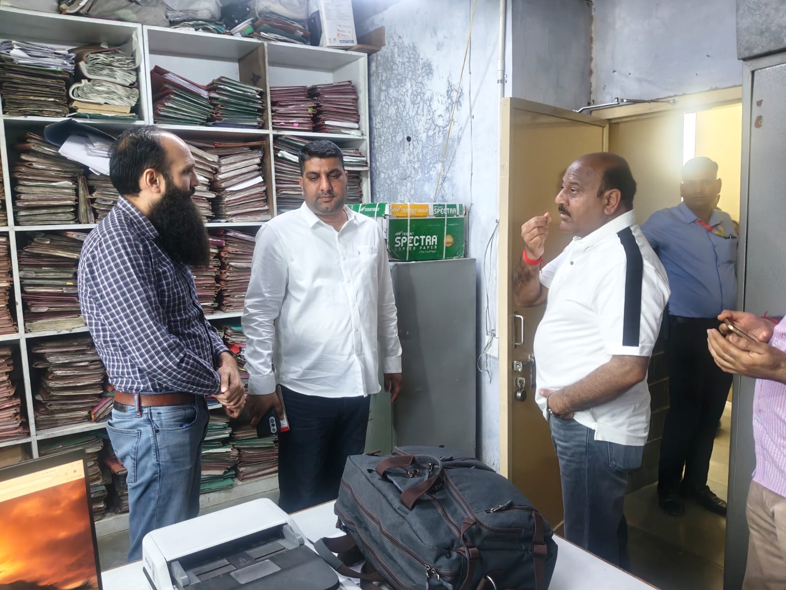 'Dy CM J&K inspects  progress on several Key infrastructure works in Jammu'