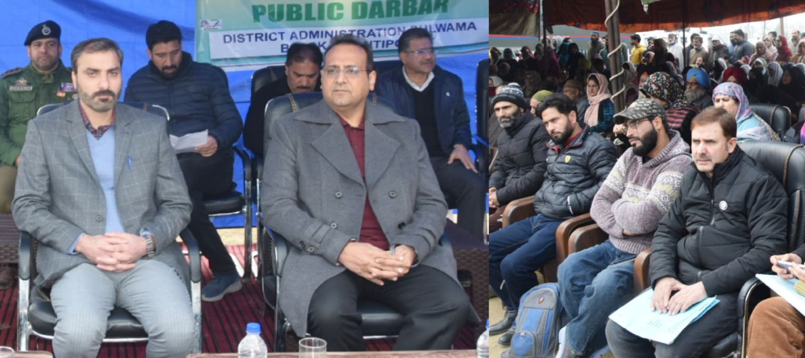 Saurabh Bhagat holds  Public Darbar  in Awantipora